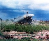 Operation Ranch Hand was a U.S. Military operation during the Vietnam War; lasting from 1962 until 1971. It was part of the overall herbicidal warfare program during the war called 'Operation Trail Dust'. Ranch Hand involved spraying an estimated 20 million US gallons of defoliants and herbicides over rural areas of South Vietnam in an attempt to deprive the NLF (Viet Cong) of vegetation cover and food. Areas of Laos and Cambodia were also sprayed to a lesser extent. Nearly 20,000 sorties were flown between 1961 and 1971.